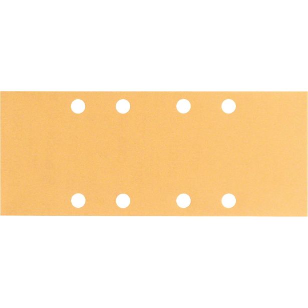 10-DELNI SET SAMOPRITRDILNIH BRUSNIH LISTOV BOSCH 93X230 MM K80 8 LUKENJ RUMENA BARVA ZA LES