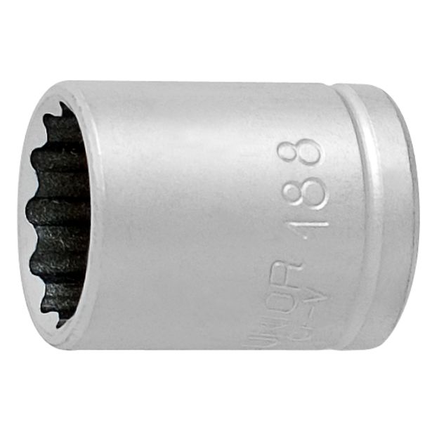 12-KOTNI NASADNI KLJUČ 1/4" UNIOR 3/16" ART. 188/2 12P (616870)