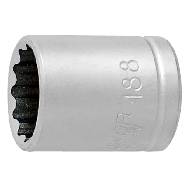 12-KOTNI NASADNI KLJUČ 1/4" UNIOR 9 MM ART. 188/2 12P (616864)