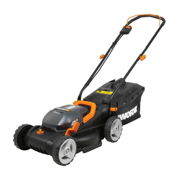 AKUMULATORSKA KOSILNICA WORX 34 CM 2X20V 2X2.5AH BATERIJA+DVOJNI POLNILNIK