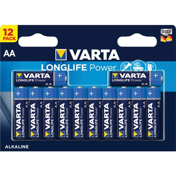 ALKALNI BATERIJSKI VLOŽEK VARTA LR06 AA 12/1 LONGLIFE POWER