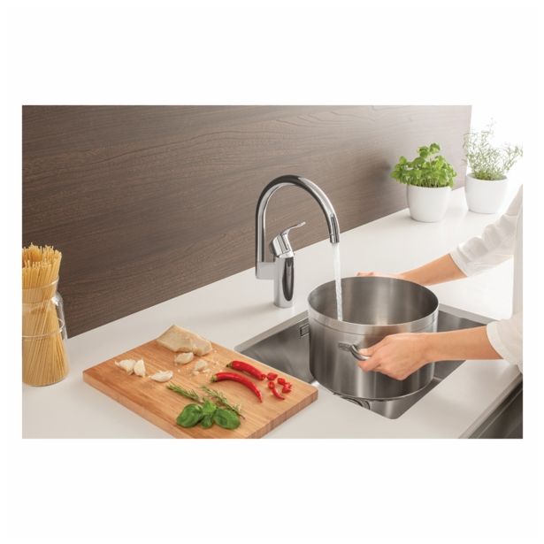 ARMATURA ZA KORITO GROHE EUROSMART NEW ZA KORITO STOJEČA, POVIŠANA