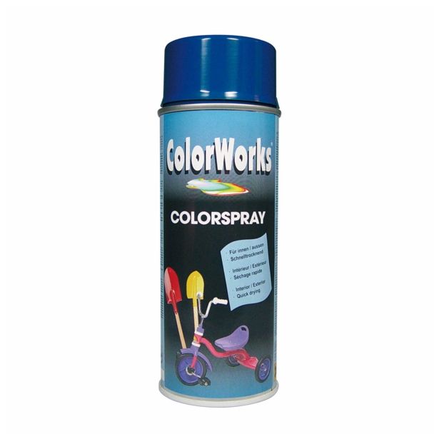 BARVNI SPREJ COLORWORKS ALKID RAL.: 5002 400 ML ULTRAMARIN MODRA