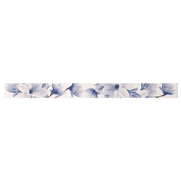 BORDURA ZA KERAM.PLOŠČICE GORENJE KERAMIKA BLOSSOM WHITE L FLOWER 5X60