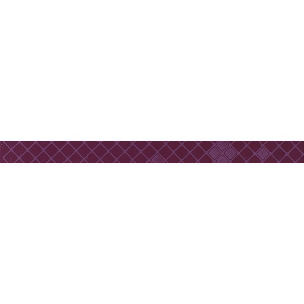 BORDURA ZA KERAM.PLOŠČICE GORENJE KERAMIKA LUCY VIOLET L MESH 4.5X60