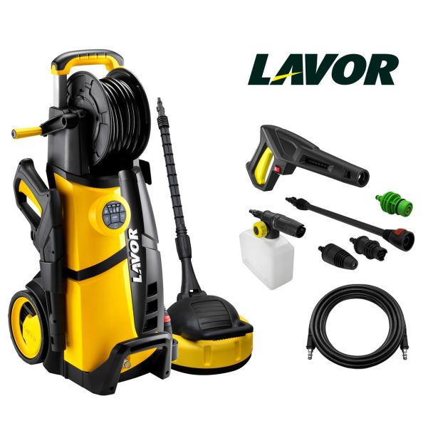 ČISTILNIK NA HLADNO VODO LAVOR LVR4 PLUS 160 DIGIT + PATIO L28 + FOAM SYSTEM