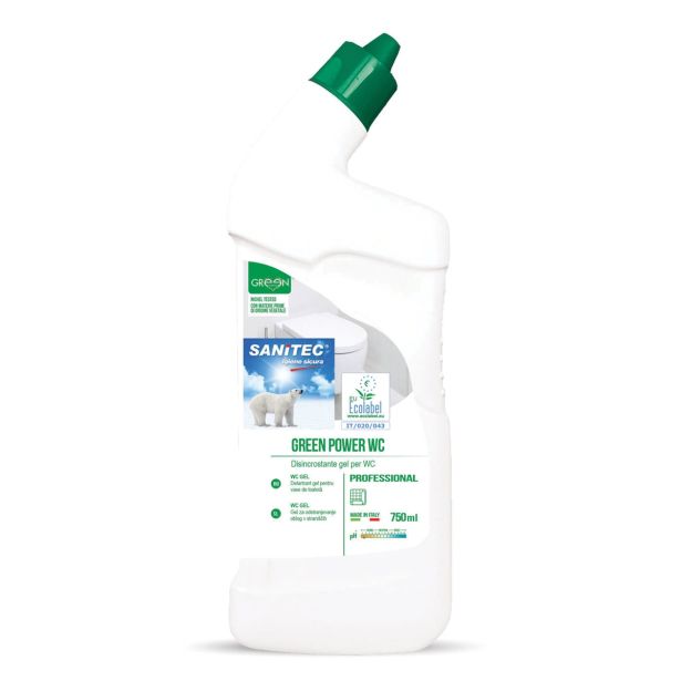 ČISTILO ZA WC, KOPALNICO SANITEC 750 ML GP SCIOGLICALCARE SANITEC ECO