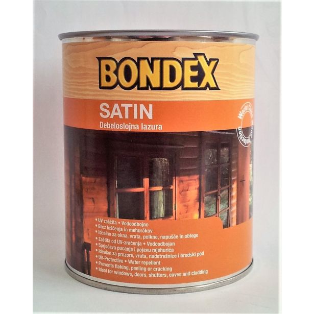 DEBELOSLOJNI PREMAZ BONDEX SATIN 0.75L 089 ČEŠNJA