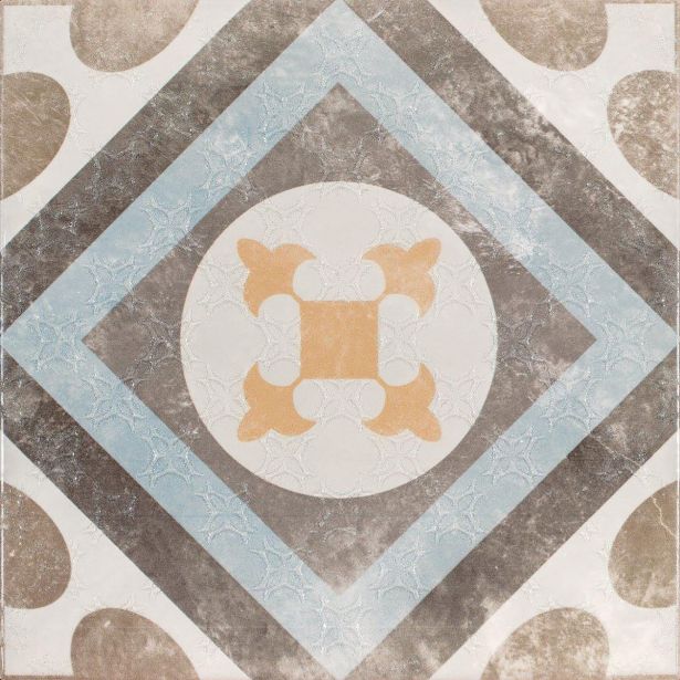 DEKOR ZA KERAM.PLOŠČICE CERAMICA COLOR BORDEAUX BEIGE 1 20X20