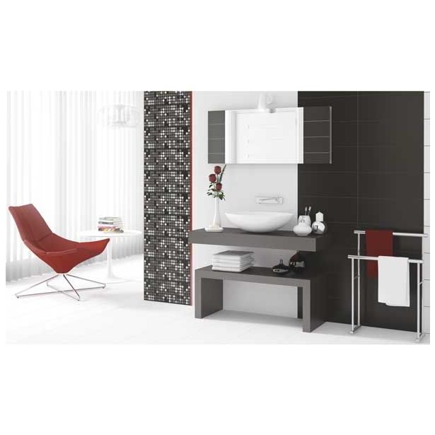 DEKOR ZA KERAM.PLOŠČICE CERAMICA KONSKIE ALFA WHITE INSERTO 20X50
