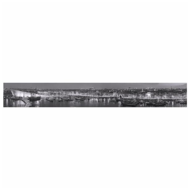 DEKOR ZA KERAM.PLOŠČICE CERAMICA KONSKIE AMSTERDAM PANORAMA GLASS SET 3 KOS 20X50