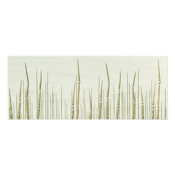 DEKOR ZA KERAM.PLOŠČICE GORENJE KERAMIKA VELA LIGHT GREEN GRASS B 20X50