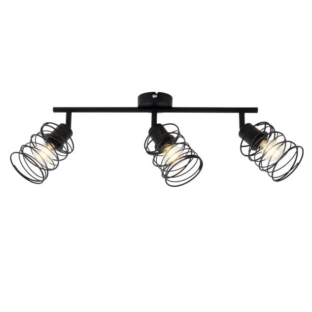 DEKORATIVNI REFLEKTOR BRILONER BLACK SPIRAL 3XE14
