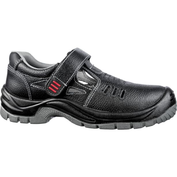 DELOVNI SANDALI FOOTGUARD AIRY LOW ŠT.42, ČRN S1P SRC