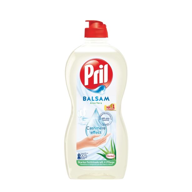 DETERGENT-ROČNO POMIVANJE HENKEL PRIL BALSAM ALOE-VERA 450 ML