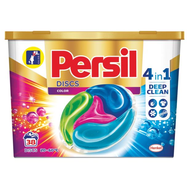 DETERGENT ZA PRANJE HENKEL PERSIL DISCS COLOR 38 PRANJ