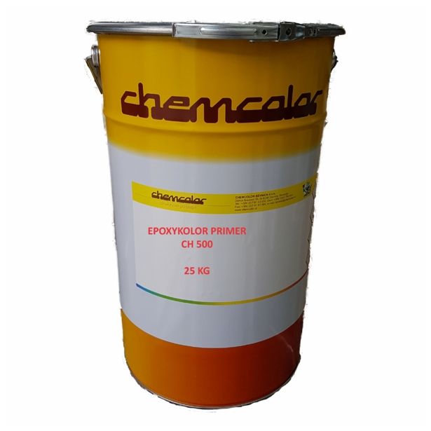 EPOKSI TEMELJ ZA KOVINE CHEMCOLOR EPOXYKOLOR PRIMER CH500 2K A+B 27.5KG SIVA
