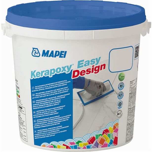 FUGIRNA MASA 2K MAPEI KERAPOXY EASY DESIGN 152 NATUR RJAVA 3 KG