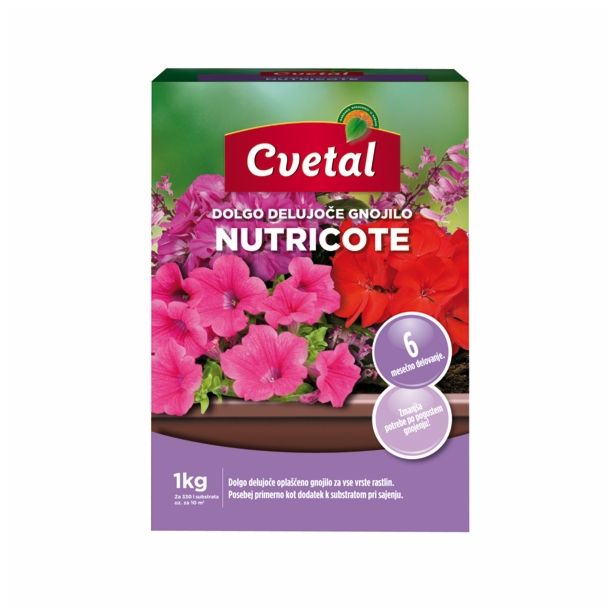 GNOJILO ZA PRIDELAVO CVETAL NUTRICOTE 1 KG