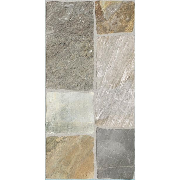 GRES PLOŠČICA CERMED PEDRA MULTICOLOR 30.2X60.4