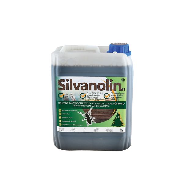 IMPREGNACIJA SILVAPRODUKT SILVANOLIN RJAVI 10 KG