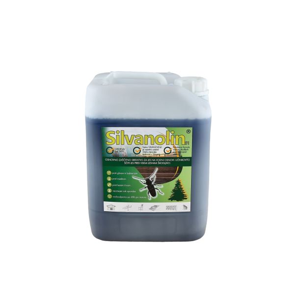 IMPREGNACIJA SILVAPRODUKT SILVANOLIN ZELENI 10 KG