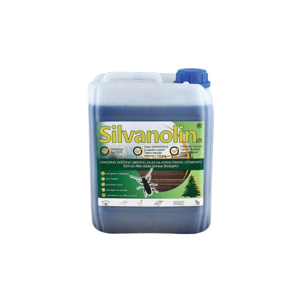IMPREGNACIJA SILVAPRODUKT SILVANOLIN ZELENI 5 KG