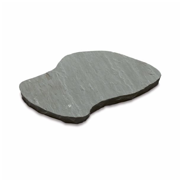 IZDELEK IZ KAMNA ALPCOLOR STOPNIK OVALNI, 2-4CM, FI 60CM, SIVI