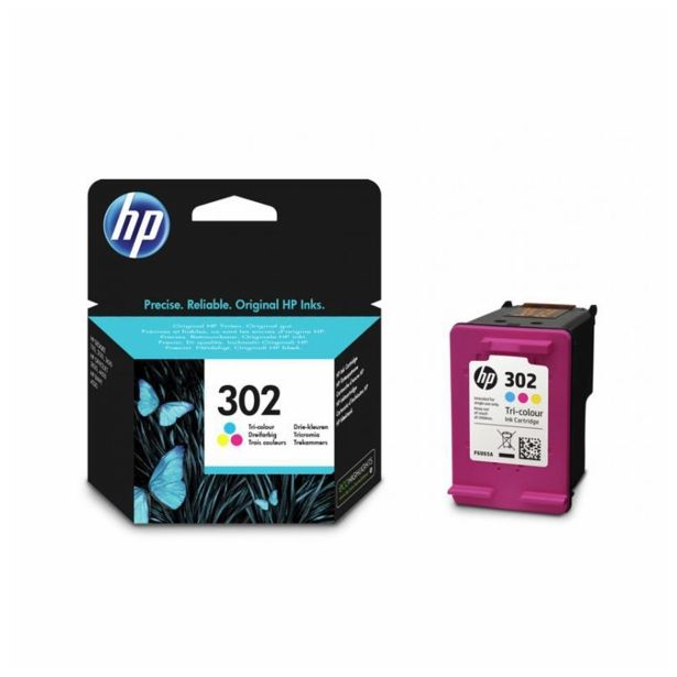 KARTUŠA HP 302 TRI COLOR