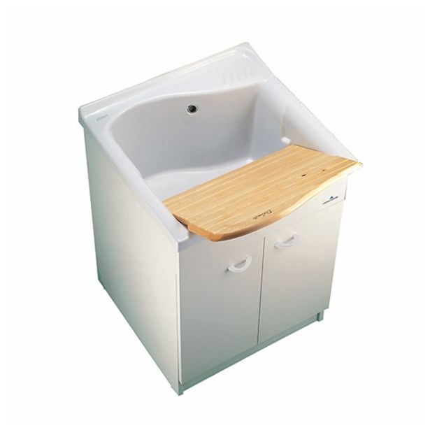 KERAMIČNI UMIVALNIK CERAMICA DOLOMITE LAGO KORITO PRALNO 61X50
