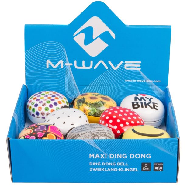 KOLESARSKI DODATEK M-WAVE ZVONČEK XXL COLOR