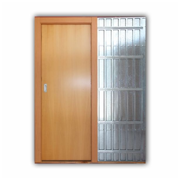 KOVINSKA KASETA ZA DRSNA VRATA QUICK KASETA MAVEC 125 MM PREHOD 800X2100 MM
