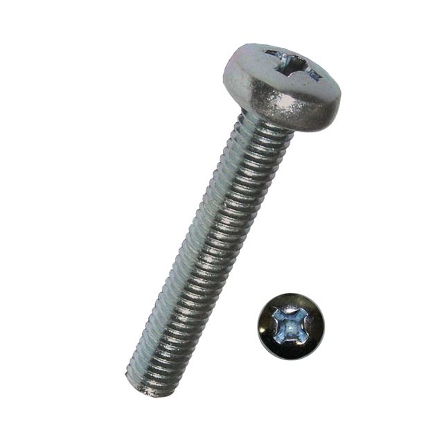 KOVINSKI VIJAK DIN7985 3X10 A2F