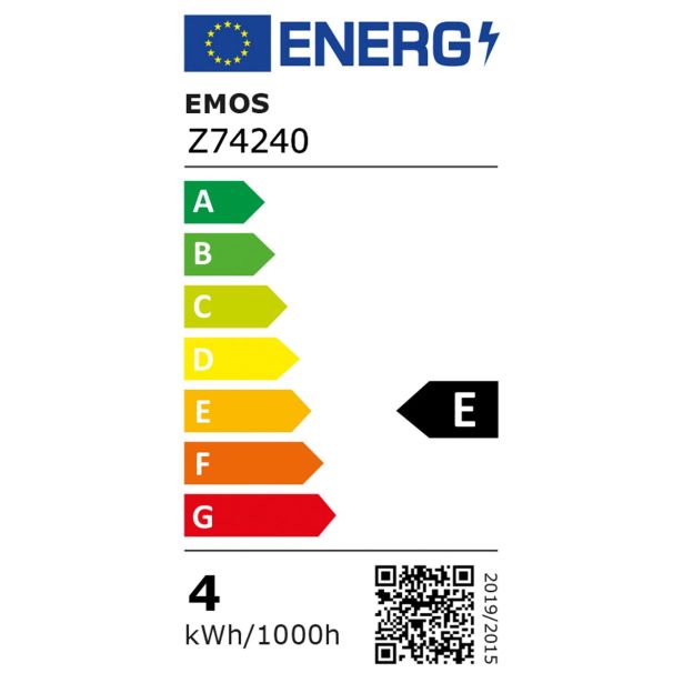 LED ŽARNICA E27 EMOS FLM MINI GL 4W WW FILAMENT