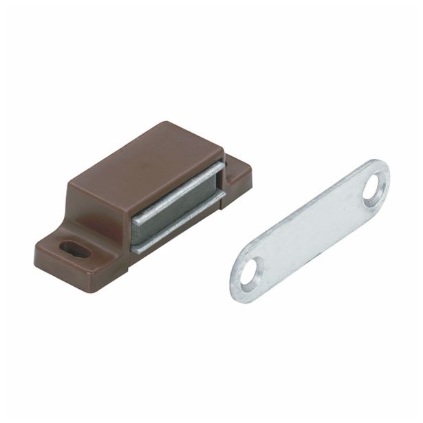 MAGNETNI ZASKOČNIK HETTICH DIY 4-5 KG, RJAV ZAV=4 KOS