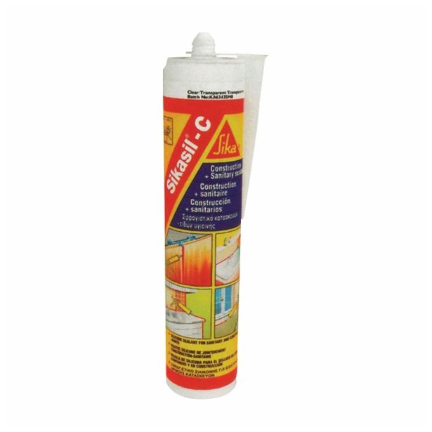 NEVTRALNI SILIKON SIKA SIKASIL-C TRANSPARENT 300 ML