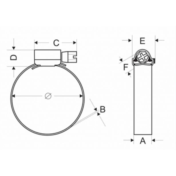 OBJEMKA FE-GO 110-130/9 MM KALE W2