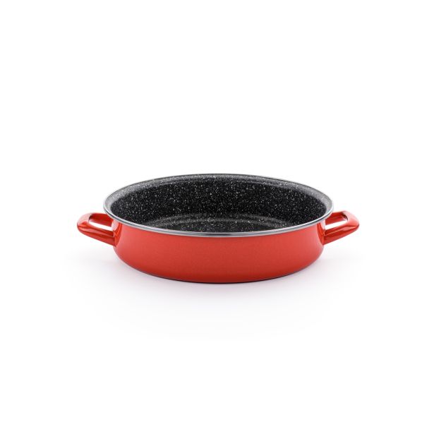 PEKAČ / MODEL ZA PEKO DELIMANO 28 CM POSODA IN PEKAČ STONE LEGEND SCARLE