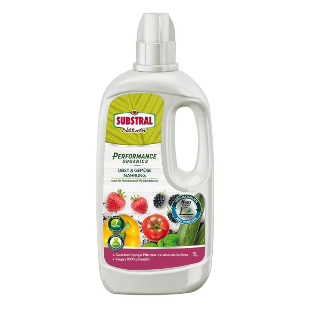 PERFORMANCE ORGANICS NATUREN BIO TEKOČE GNOJILO ZA SADNJE IN ZELENJAVO 1L