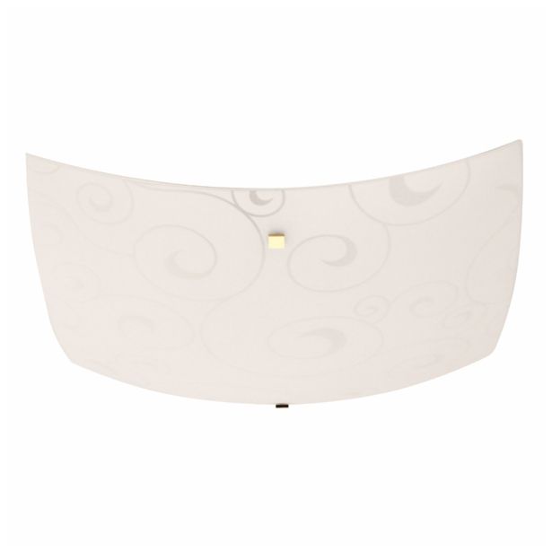 PLAFONJERA LUXEM ORIENT S AS PESS-252 BELA 400X400 2X60W E27