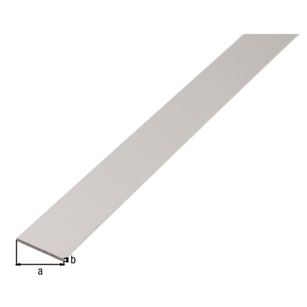 PLOSKA PALICA GAH ALBERTS ALU, 15X2X1000 MM
