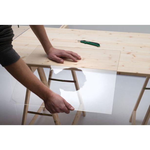 POLISTIRENSKA PLOŠČA POLIMARK TEKNIGLASS POLIVER OPALNA 1000X1000X2.5 M