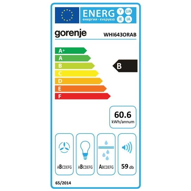 POŠEVNA STENSKA NAPA GORENJE WHI643ORAB