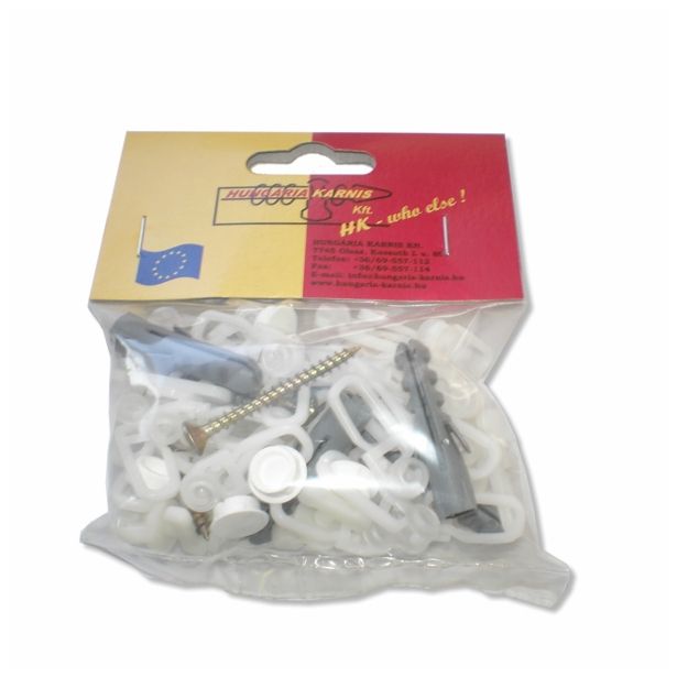 PRIBOR HUNGARIA KARNIS PRIBOR ZA TRAČNICO 2+3-DELNO PVC 210-300