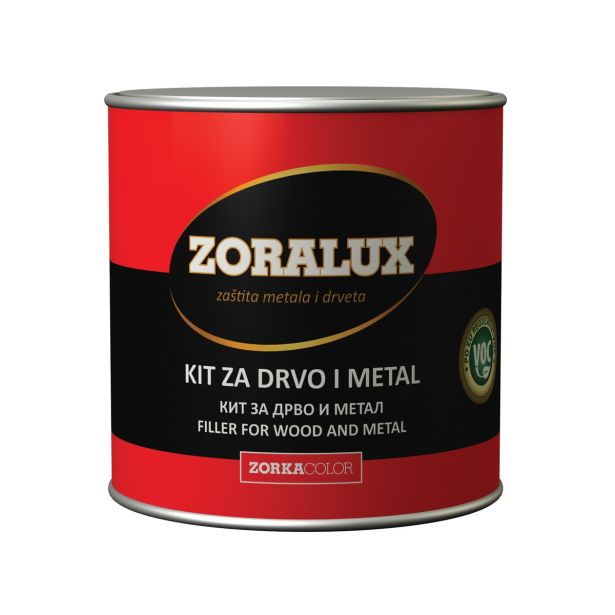PRIPRAVA POVRŠINE ZORKA DEKOR ZORALUX KIT ZA LES IN KOVINO BEL 0.8 KG 1503
