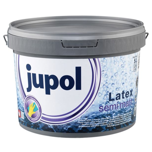 PROFESIONALNA BARVA JUB JUPOL LATEX POLMAT BELI 5 L