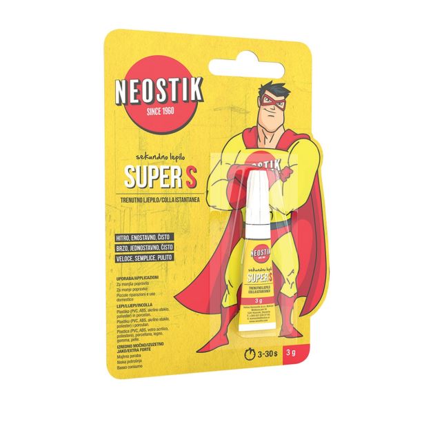 SEKUNDNO LEPILO NEOSTIK CN 102 SUPER S 3 G BLISTER