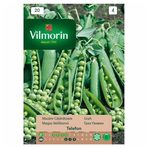 SEME STROČNIC VILMORIN GRAH TELEFON