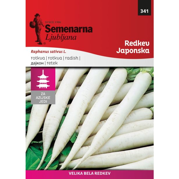 SEMENA SEMENARNA REDKEV DAIKON NR.3 F1 MINOWASE M.V. AZIJA 341