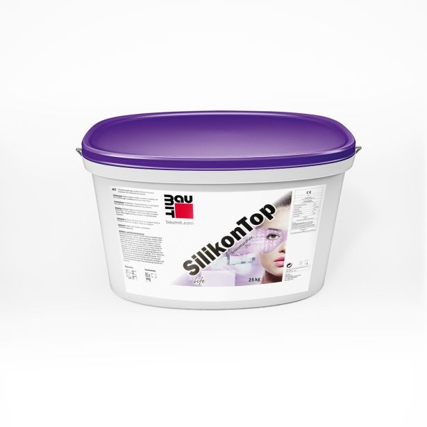 SILIKONSKI FASADNI OMET BAUMIT SILIKONTOP 1.5 MM KRATZ 25 KG PRASKANA BEL